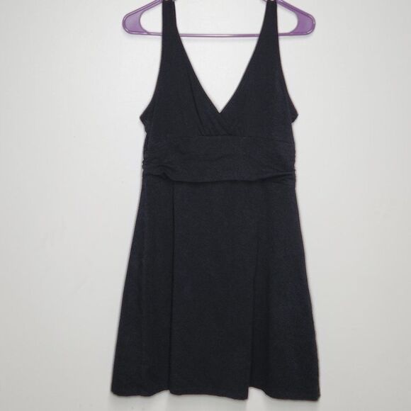 Patagonia, Women Sleeveless Dress, Size M, Black, 95% Organic Cotton, 5% Spandex - Picture 1 of 7